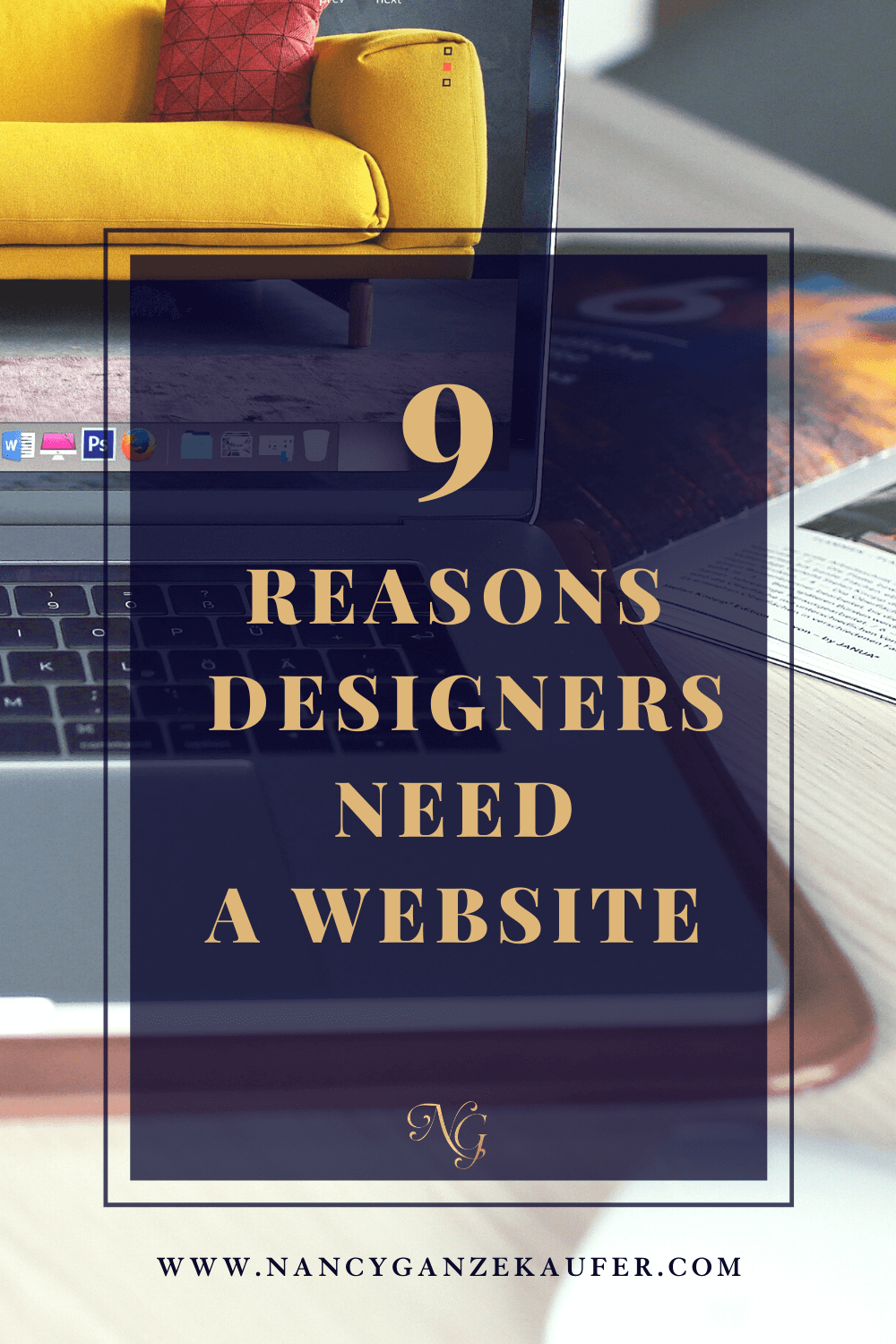 Top nine reasons designers need a website for their small businesses.