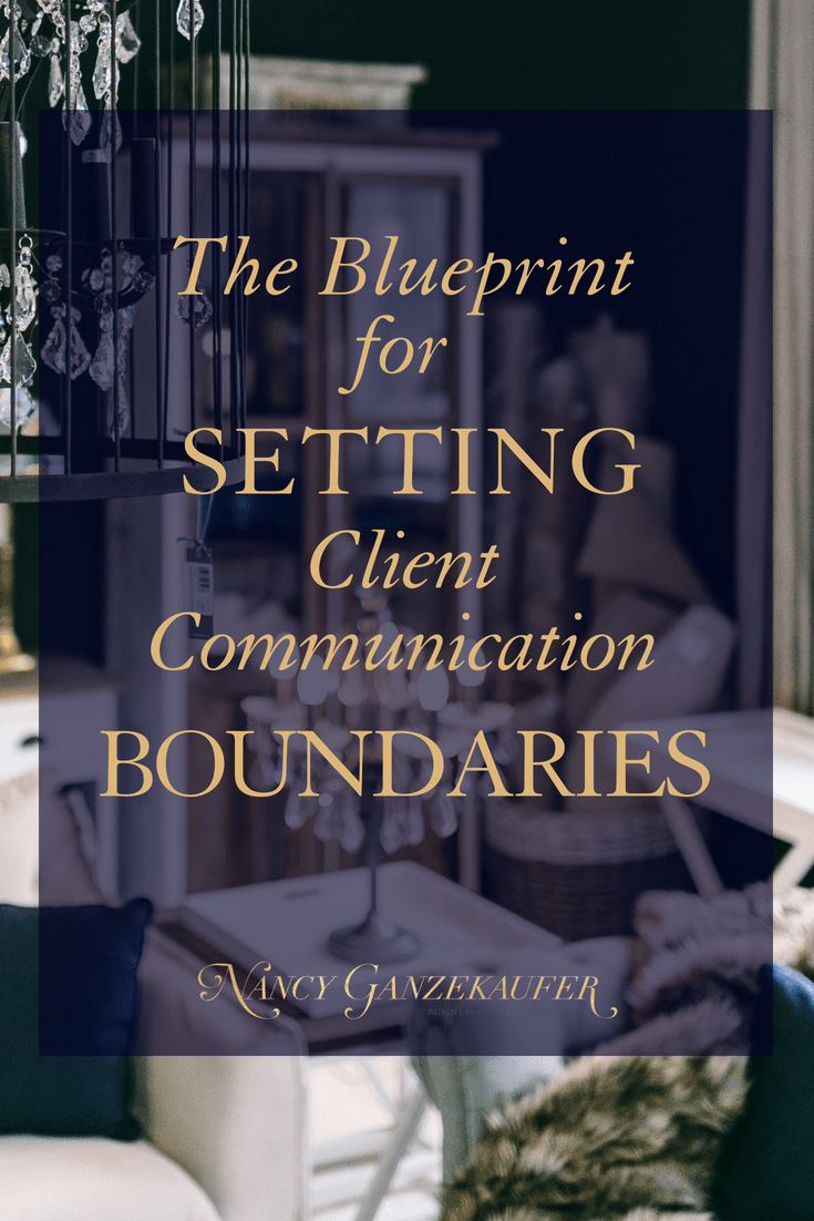 The blueprint for setting client communication boundaries is at your initial design consultation. Learn business strategies and business tips in sales for all consultations for creative entrepreneurs, interior designers, coaches and internet based businesses.
