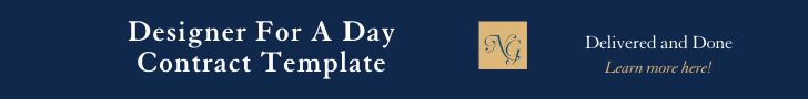 Designer for a Day Contract Template to offer as a ladder of services for your design business.