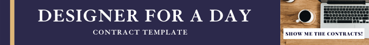 Designer for a Day contract template for interior designers.