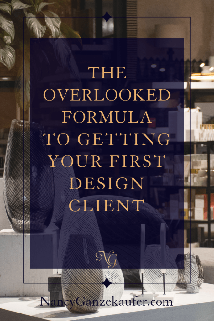 Getting your first design client. #interiordesigner #firstdesignclient #businesscoachnancy