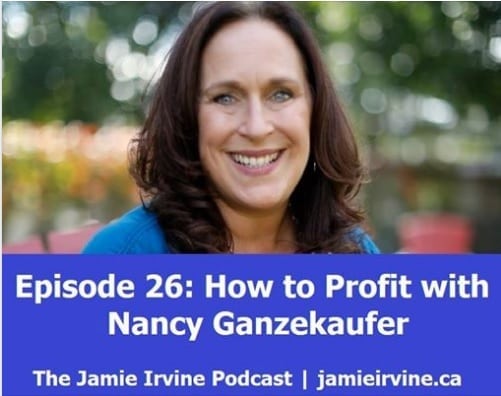 Jamie-Irvine-Podcast The Jamie Irvine Podcast with guest Nancy Ganzekaufer