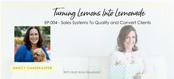 turn-lemons-into-lemonade Turning Lemons Into Lemonade” podcast show with guest Nancy Ganzekaufer