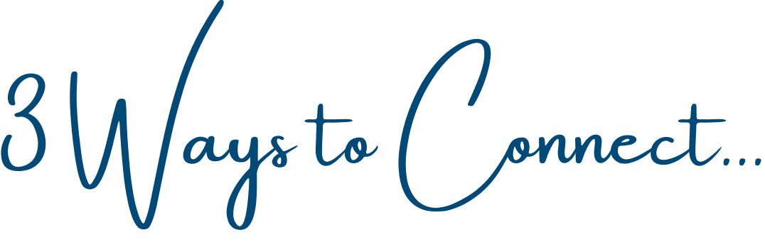 alt="3 Ways To Connect"