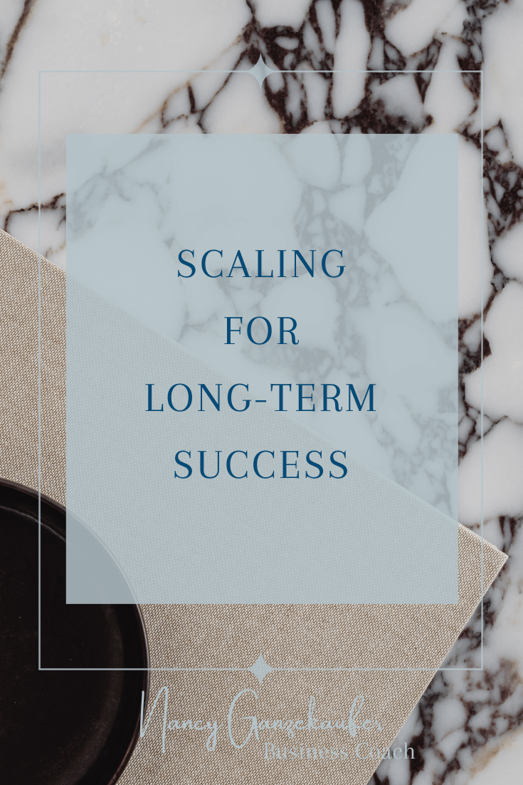 Scaling for long term success in your interior design business.